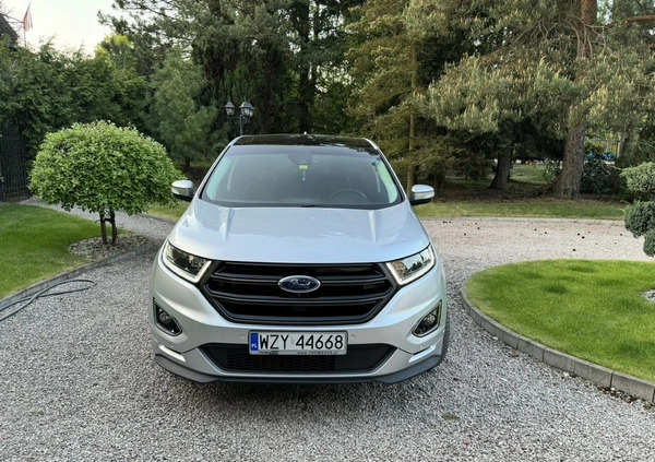 Ford EDGE cena 105500 przebieg: 159000, rok produkcji 2018 z Byczyna małe 562